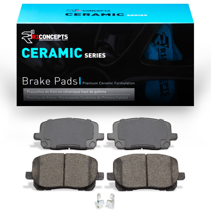 Pontiac Vibe Brake Pads - Front - R1 Concepts - Ceramic - `03-`08